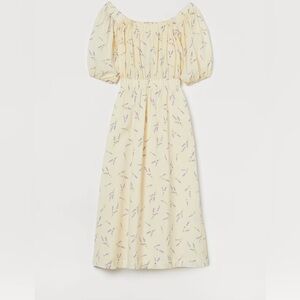 H&M Off The Shoulder Midi Dress